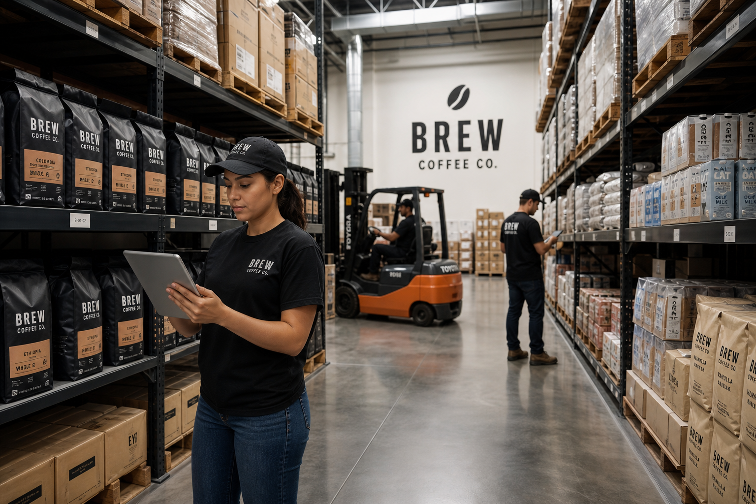 Doze warehouse and logistics team
